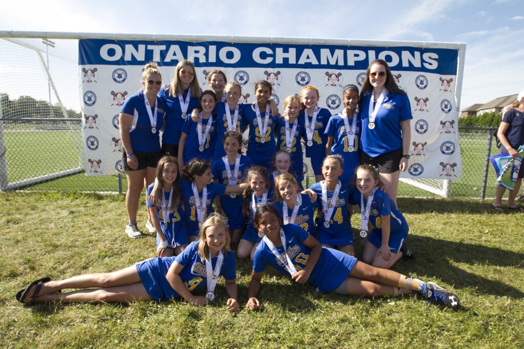 Toronto Beaches Lacrosse TBLC 2019 U13B Ontario Silver Medalists