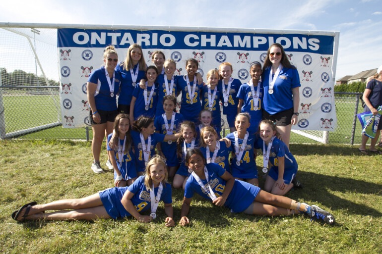 Ontario Championship Teams Beaches Lacrosse