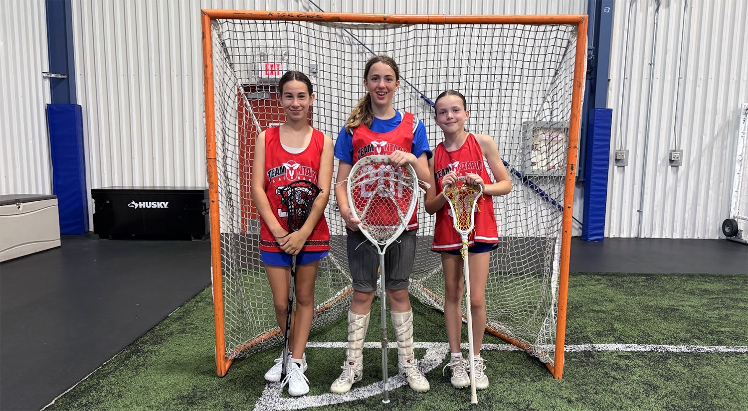 Toronto Beaches Lacrosse representatives at the Nationals